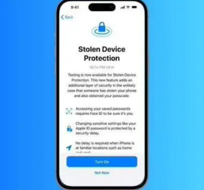 唐山苹果授权维修店分享被盗设备保护功能开启方法 