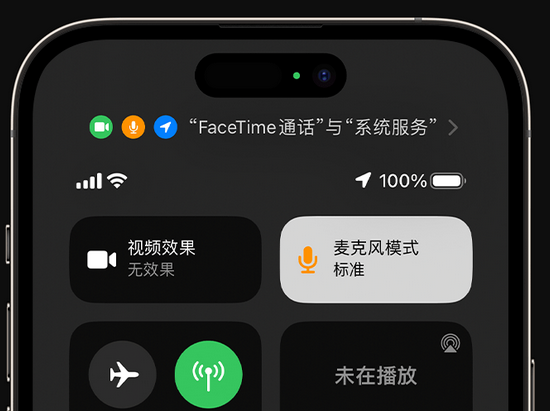 唐山苹果授权维修网点分享iPhone在通话时让你的声音更清晰 