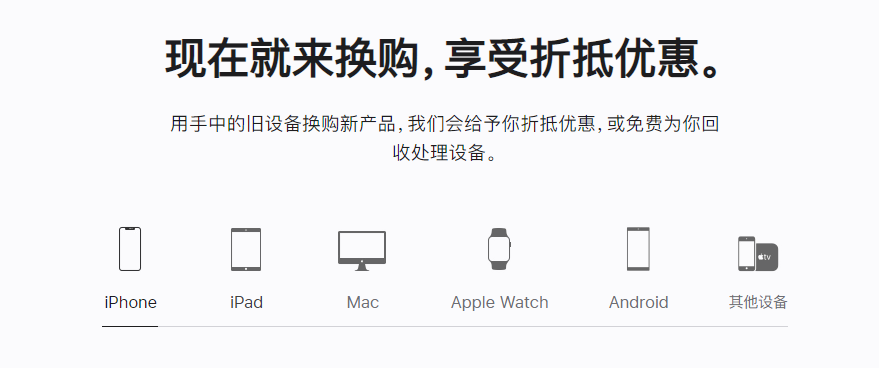 唐山苹果手机维修分享iPhone以旧换新的去处 