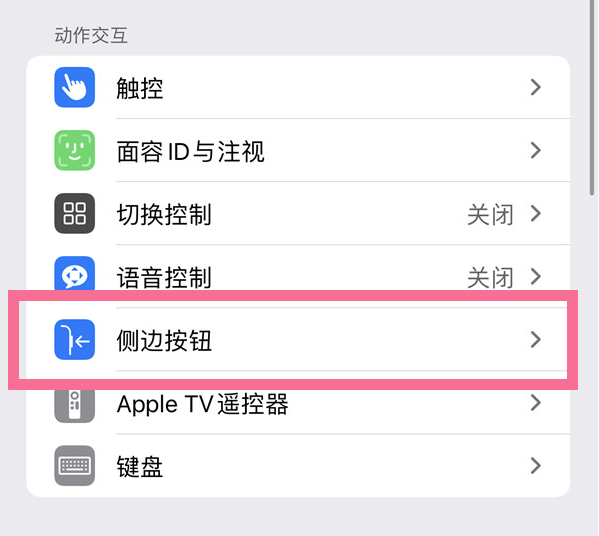 唐山苹果14维修店分享iPhone14 Plus侧键双击下载功能关闭方法 