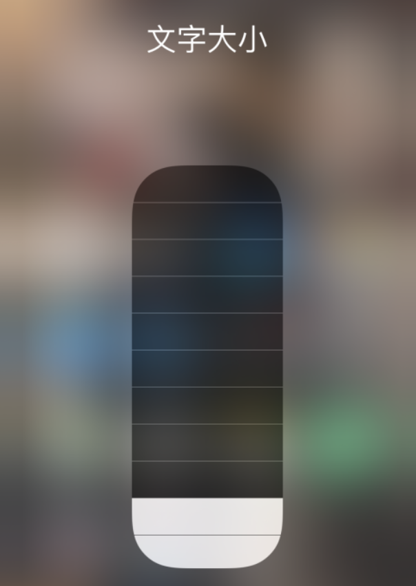 唐山苹果手机维修分享小技巧：在 iPhone 控制中心快速调节字体大小 