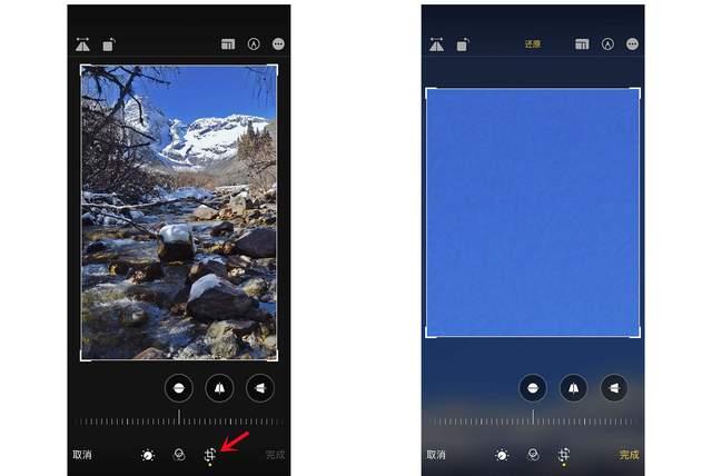 唐山苹果手机维修分享iPhone手机如何使用裁剪功能隐藏照片 